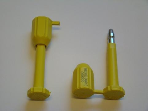 Schraubverschlußplomben für Container