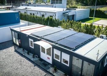 photovoltaics on containers