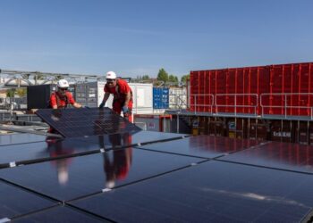 photovoltaics on containers