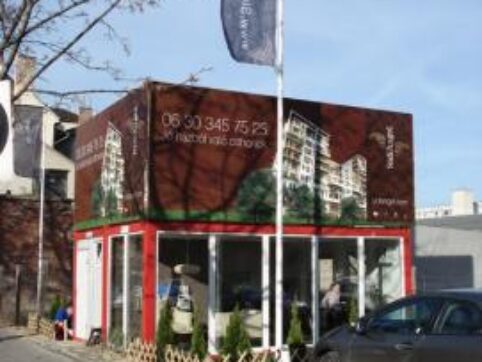 Kontenerowe biuro sprzedaży