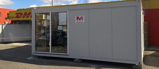 Kontenerowe biuro obsługi