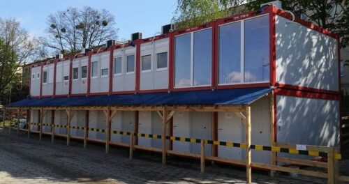 Zaplecze z kontenerów Łódź