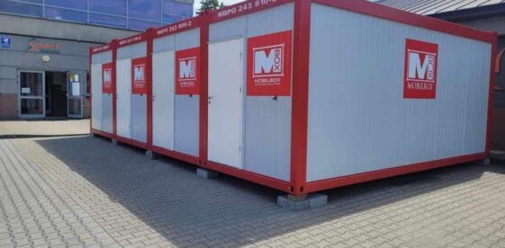 Szatnie Sportowe Z Kontenerów