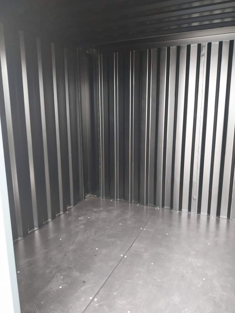 Maly Kontener Magazynowy Antracyt Nowy 252538 Mały kontener magazynowy antracyt