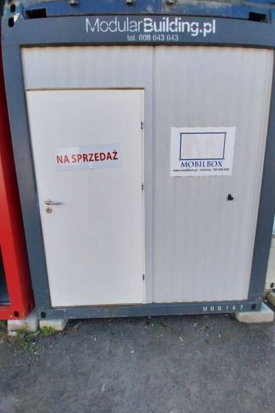 Kontener biurowy na budowę Dostępny w Rzeszowie
