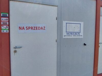 Kontener biurowy używany Cena