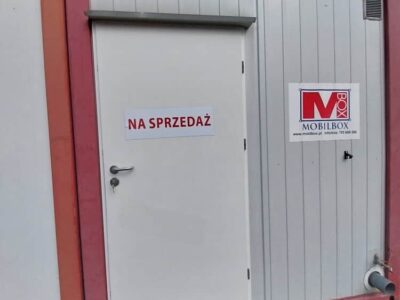 Kontener biurowy z aneksem kuchennym i wc Rzeszów Cena