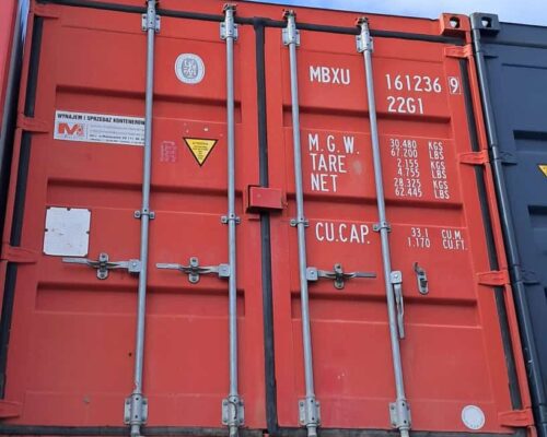 Kontener Magazynowy Katowice 161236 Kontener magazynowy na budowę Katowice od ręki