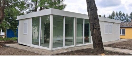 Pawilon biurowy od fundamentów do funkcjonalnego wnętrza