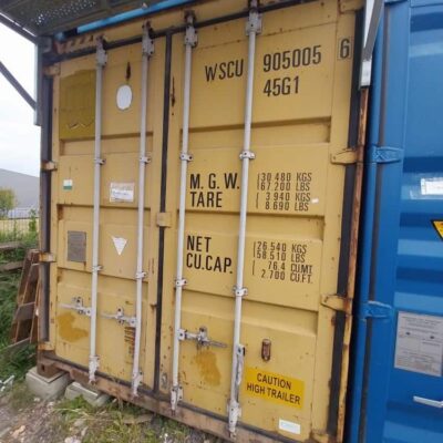 Kontener magazynowy w Rzeszowie na placu dostępny od ręki