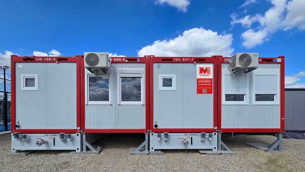 Zbiornik szambo na fekalia, ścieki do kontenerów