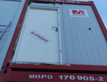 Kontener biurowy używany Wrocław