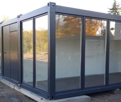 Pawilon biurowy - realizacja w Warszawie