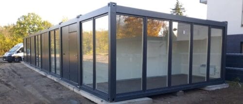 Pawilon biurowy - realizacja w Warszawie