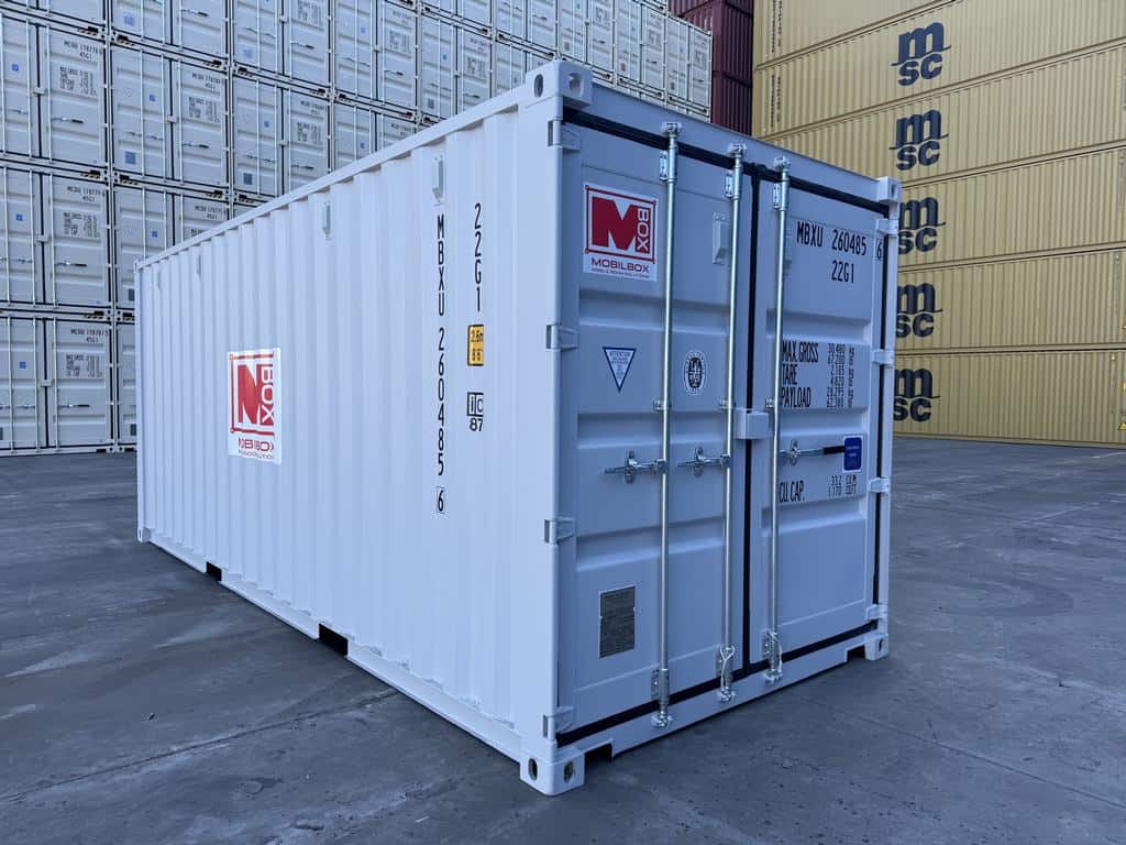 Kontener morski jasny szary 20ft Warszawa