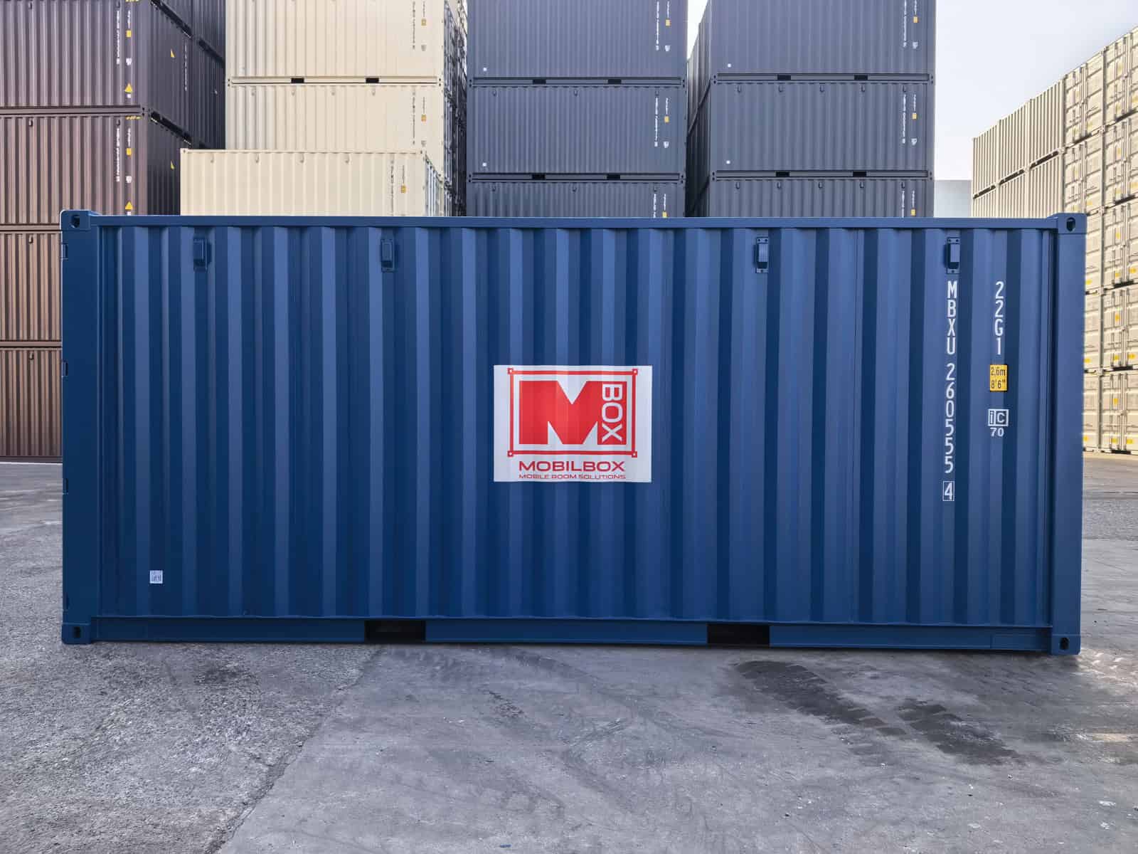 Kontener morski 20ft niebieski Warszawa nowy