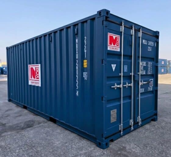 Kontenery morskie w Lublinie na Placu składowym